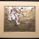 俵屋宗達『雷神図』 木版画