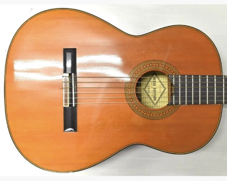 ギター ECOLE GUITAR EL500 ECOLE GUITARE E500 クラシックギター エコール ギター ｜骨董品買取