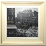 ヒロヤマガタ 『スノーウィ・モンマルトルⅡ』 シルクスクリーン