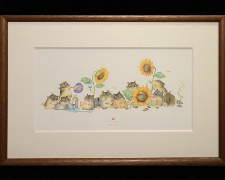 北田稔『夏きらら』