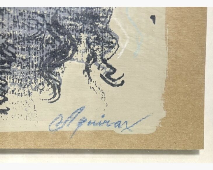 宇野亜喜良 手彩色 版画 ｜骨董品買取 緑和堂