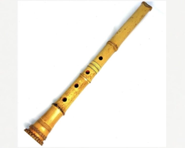 昌山銘 『都山流尺八 金歌口』