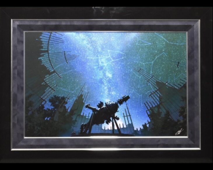 mocha『プラネタリウム』 オーダー版画