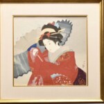 伊東深水 『春雪』