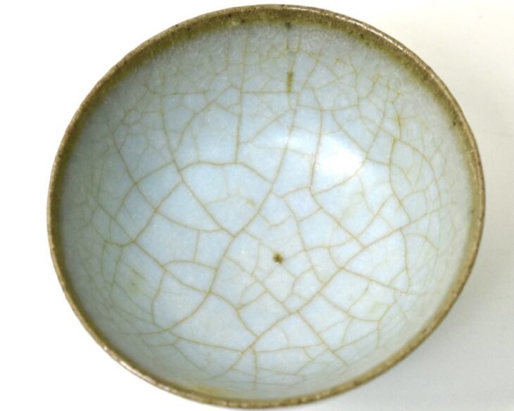 中島宏 『粉青 ぐい呑』 ｜骨董品買取 緑和堂