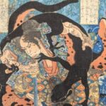 歌川国芳 『本朝水滸伝剛勇八百人一個　岩沼吉六郎信里』