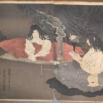 月岡芳年『後醍醐天皇第三皇子大塔宮護良親王誦読於鎌倉土牢法華経図』