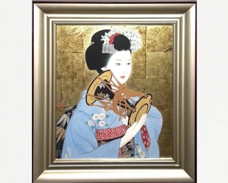 倉田冨美 日本画