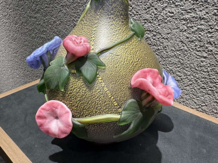 黒木 国昭『朝顔』 ｜骨董品買取 緑和堂