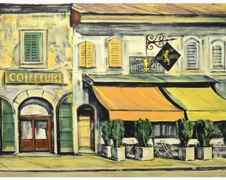 荻須高徳 『金獅子亭』 ｜骨董品買取 緑和堂