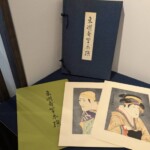 喜多川歌麿 復刻版画 『虫えらみ』