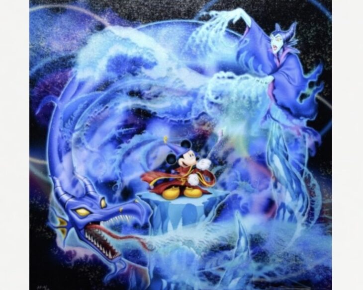 高橋宣光『The Battle Against Evil』 ｜骨董品買取 緑和堂