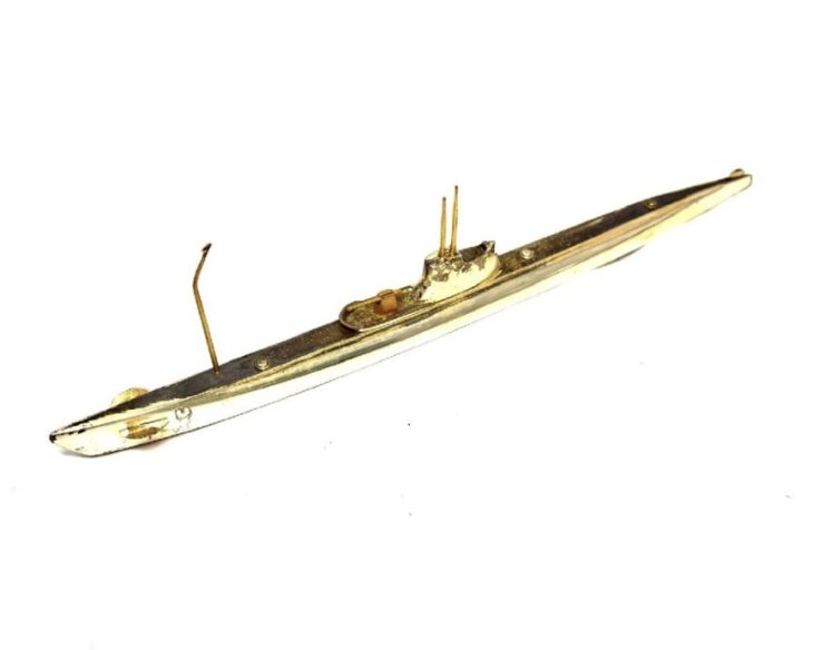 潜水艦進水 記念文鎮