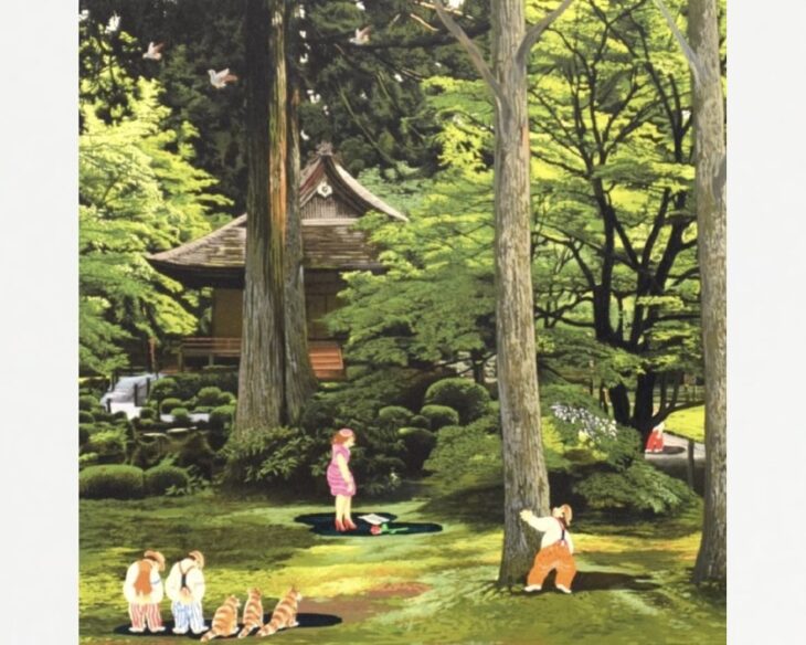 ヒロ・ヤマガタ 『三千院』 ｜骨董品買取 緑和堂