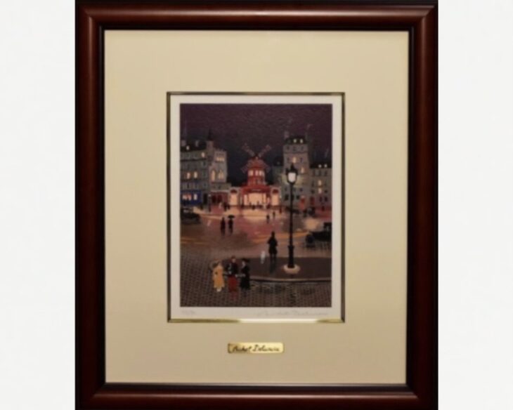 ミッシェル・ドラクロワ 『ムーランルージュ』 ｜骨董品買取 緑和堂