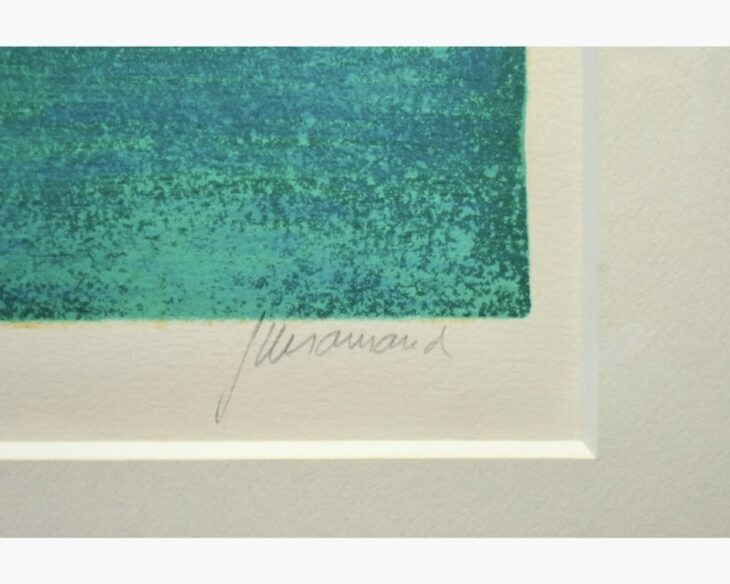 ポール・ギヤマン 『ドーヴィルの競馬場』 ｜骨董品買取 緑和堂