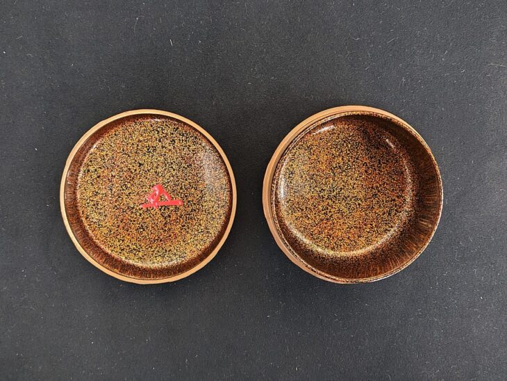 新家新斎 『波車蒔絵 平棗』 鵬雲斎書付 ｜骨董品買取 緑和堂