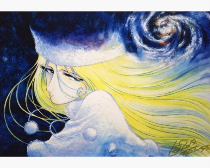 松本零士 『メーテルレジェンド』 シルクスクリーン ｜骨董品買取 緑和堂