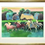 ポール・ギヤマン 『ドーヴィルの競馬場』