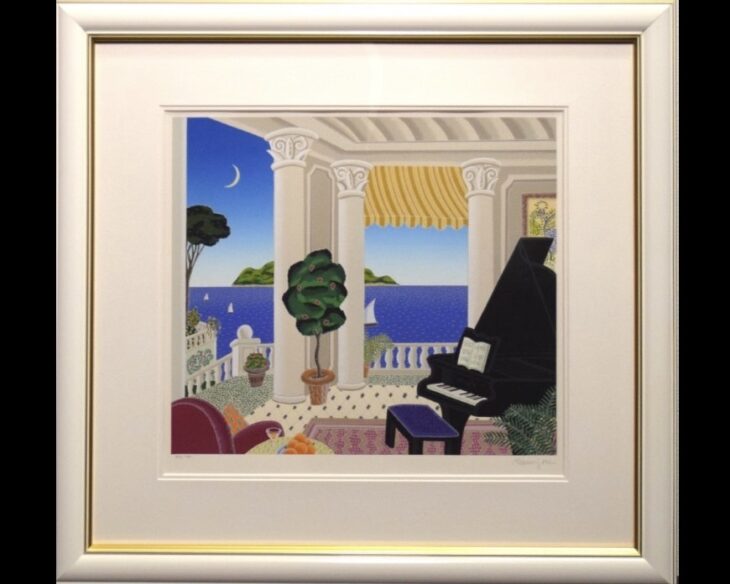 トーマス・マックナイト『ミコノスの別荘』