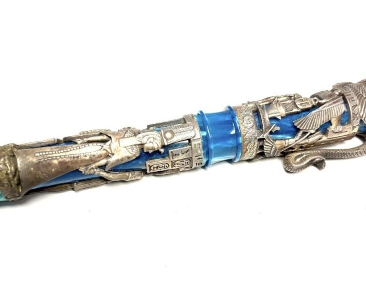 【モンテグラッパ】1912本限定ルクソールブルーナイル　リミテッドエディションM Montegrappa 万年筆 『ルクソール ブルーナイル リミテッド