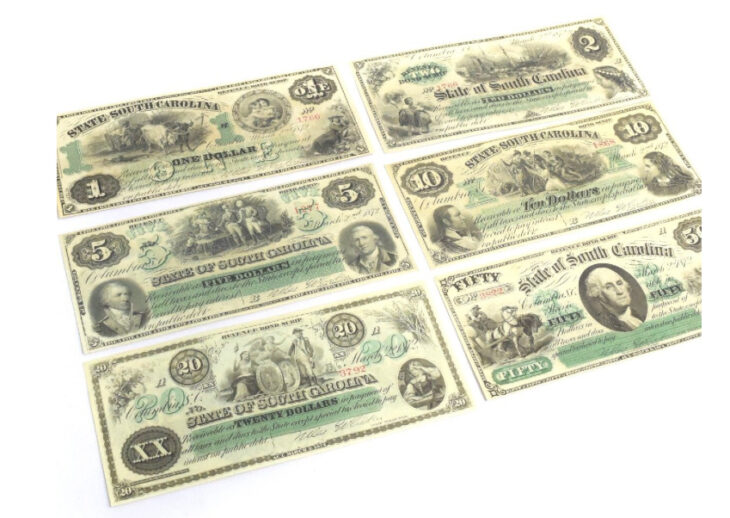 アメリカ南部連合 紙幣