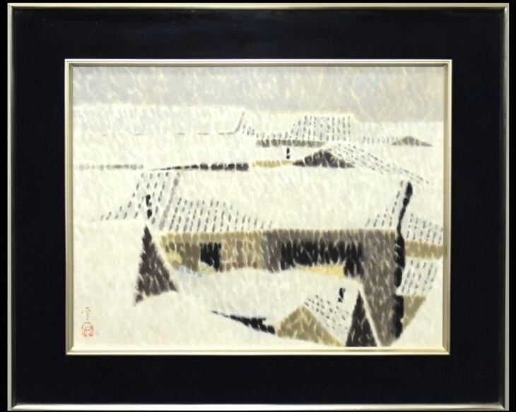 奥村厚一 『雪日』