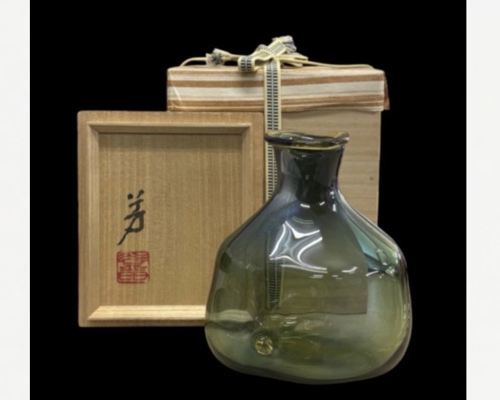 益田芳徳 『硝子徳利』