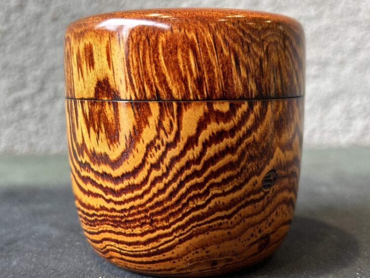 人間国宝 川北良造 茶道具 棗 木製 takahiroishida0902‼️人間国宝