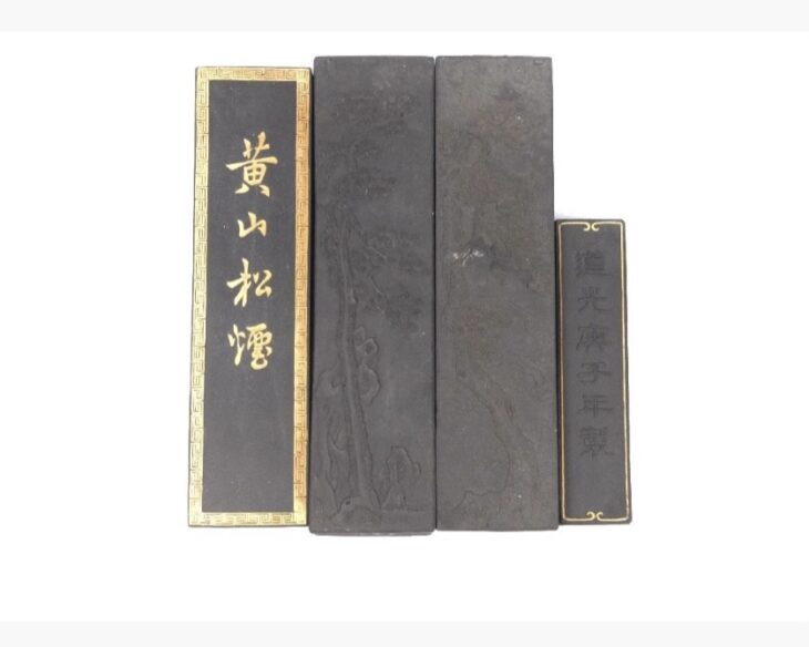 黄山松煙/中国書画墨/殿試策墨 ｜骨董品買取 緑和堂