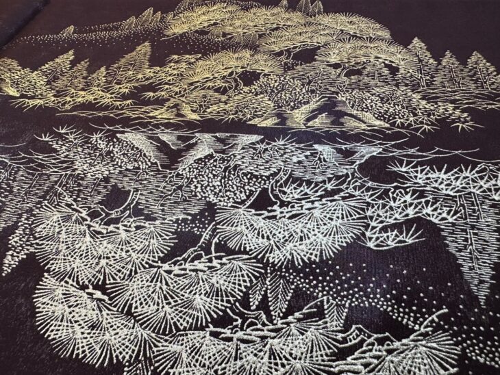 和田光正 『光彩箔 帯』 ｜骨董品買取 緑和堂