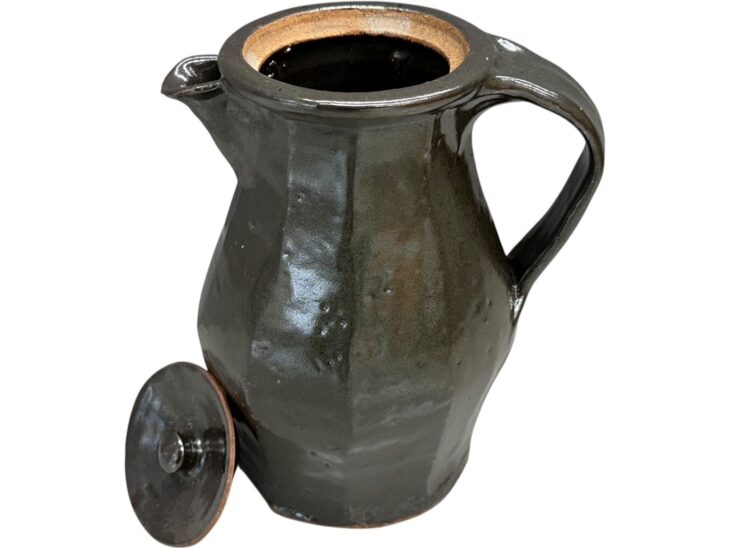 出西窯 古作 丸文土瓶 島根民藝 民芸 土瓶 バーナード・リーチ 濱田