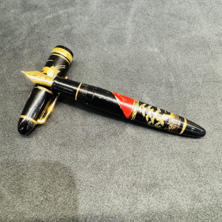 SAILOR プロフィット 蒔絵万年筆(赤富士に鶴)