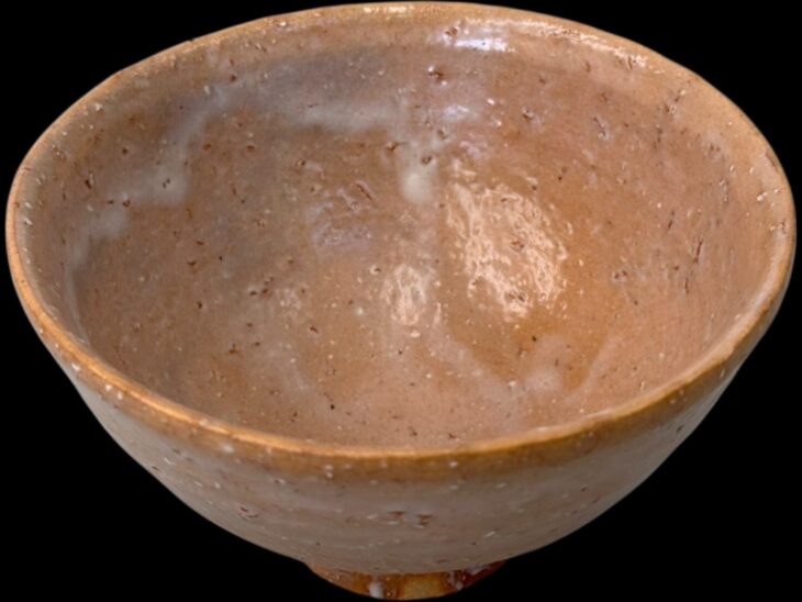 【茶道具・茶碗】萩茶碗 井戸型 岡田裕 作 山口県無形文化財 最上作 琵琶色 中古 保証品 商品一覧｜萩焼作家｜窯元｜岡田窯｜岡田 裕｜県無形文化財｜和食器と