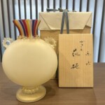 藤田喬平『手吹 ヴェニス 花瓶』