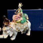 MEISSEN『象の上のペルシャ人』　