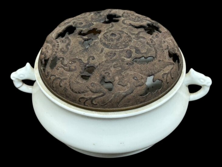 高麗白磁 『香炉』