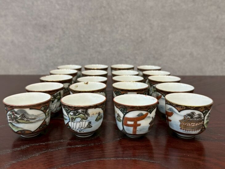 九谷焼 湯呑 二十客