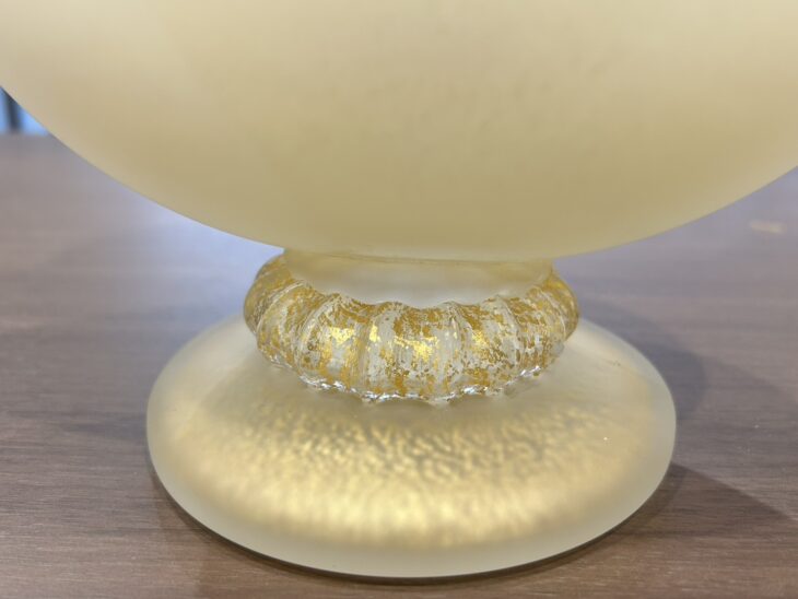 藤田喬平『手吹 ヴェニス 花瓶』 ｜骨董品買取 緑和堂