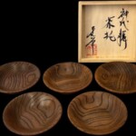 田中 重希『神代欅 茶托』　