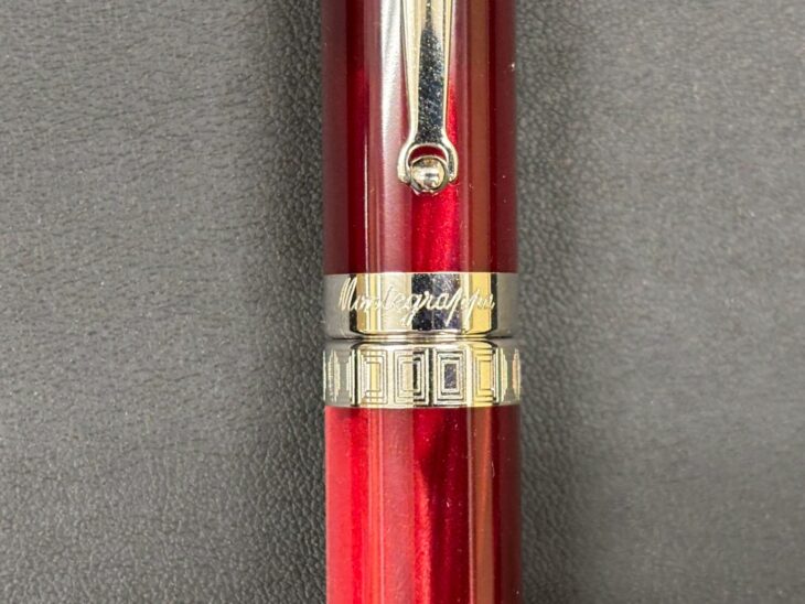 モンテグラッパ 万年筆 レッド ｜骨董品買取 緑和堂