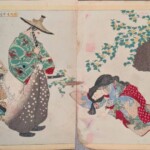 月岡芳年 『太田道灌初歌道志図』