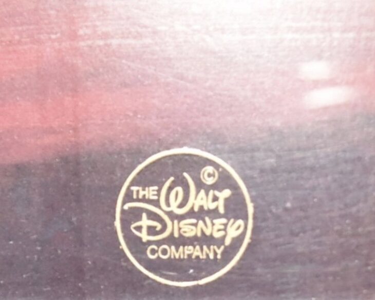 希少！ディズニーセル画アニメ「アラジン」インテリア　証明書付 ウォルト・ディズニー『アラジン/サンセット・ロマンス』 セル画