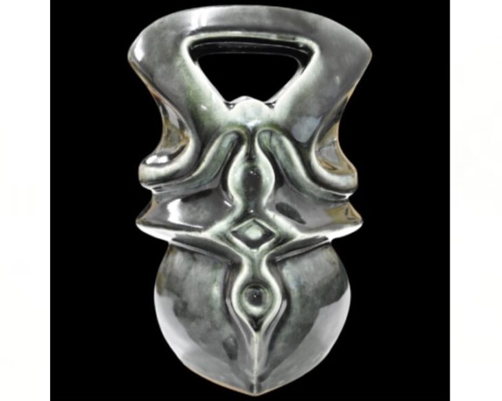 河井創太 『呉須扁壷』 ｜骨董品買取 緑和堂