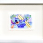 クリスチャン・ラッセン『SURFS UP (M) PAPER』