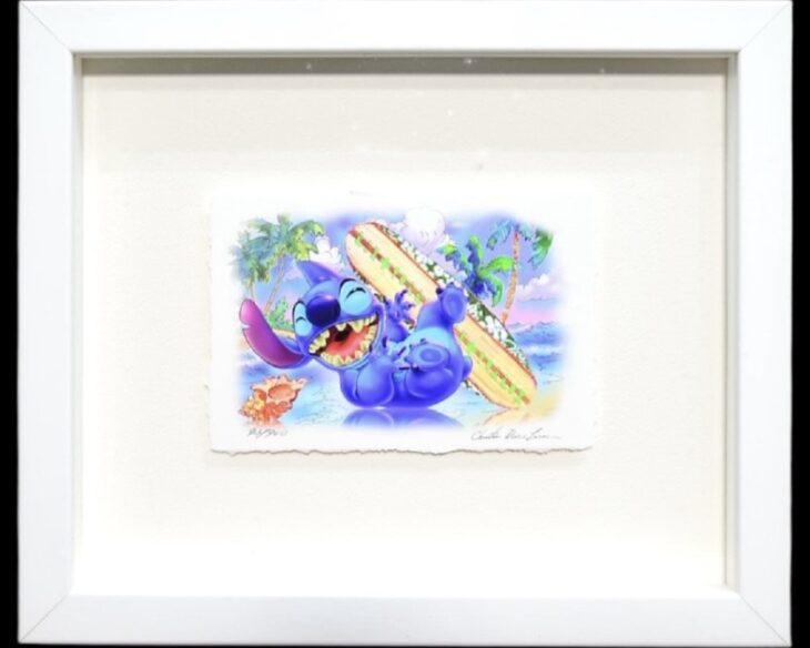 クリスチャン・ラッセン『SURFS UP (M) PAPER』