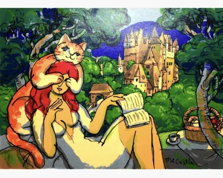 マイケル・ルー 『お城見せニャイ』 ｜骨董品買取 緑和堂