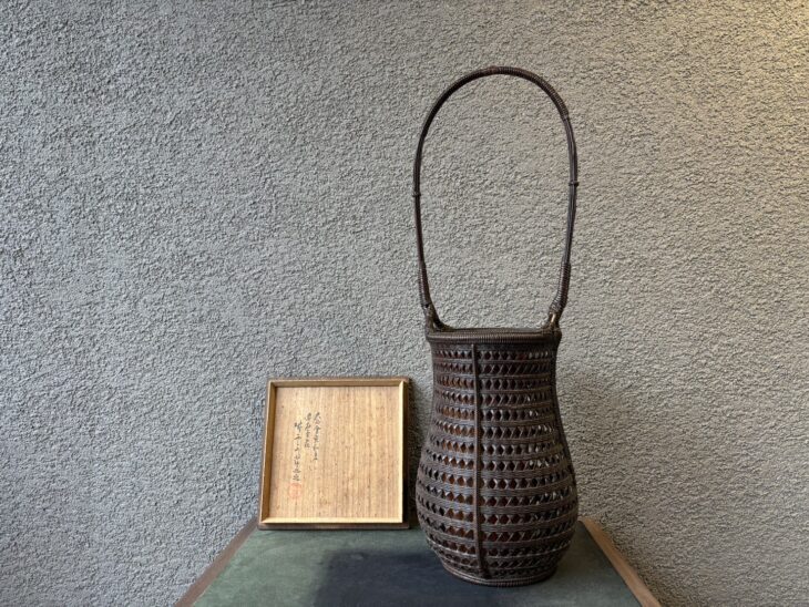 初代 田辺竹雲斎 『竹花籠』