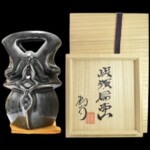 河井創太 『呉須扁壷』