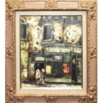 谷本ためひろ 『パリの下町』